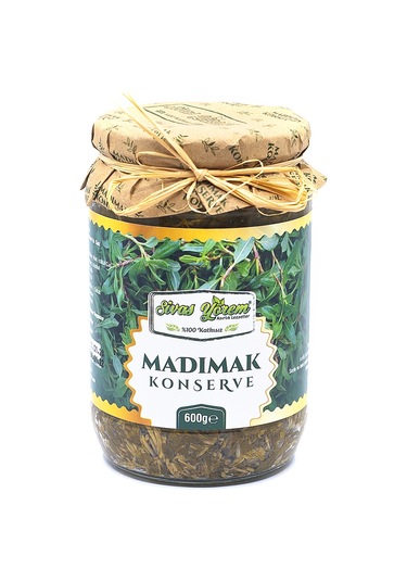 Sivas Yörem Katkısız Madımak Konserve 600 G