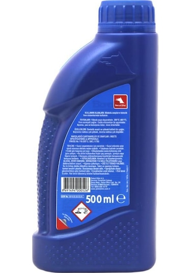 Petrol Ofisi Dot 3 Hidrolik Fren Yağı 500 Ml Sentetik Esaslı