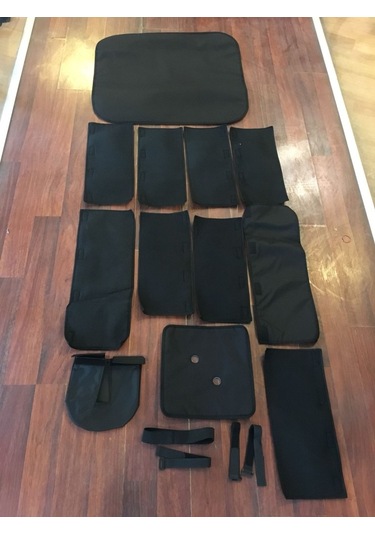 Ritchey Bisiklet Taşıma Çantası Break Away Brompton Uyumlu Siyah