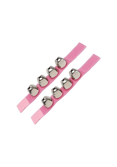 Jwin Bz-402s 6'lı Bilek Zili Orff - Ritim Aleti Seti - Pembe