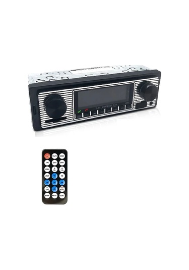 Xuweiwei 1 Adet Hıppcron Tekli Dın Araba Radyosu Yalnızca Radyo Kablosuz Çağrı Fm Usb Sd Aux Uzaktan Kumanda Evrensel Uyumlu 36v