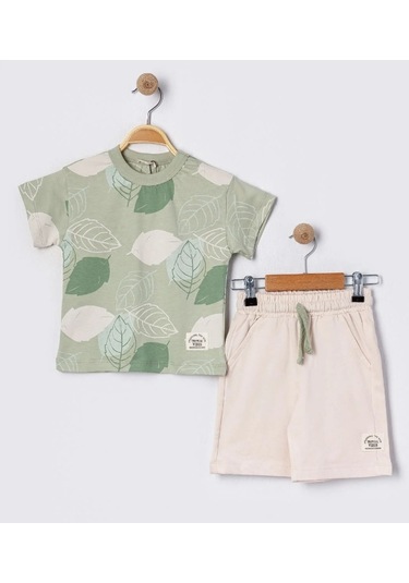 Tuffy Erkek Çocuk Penye Takım Tuf-5480 Bej