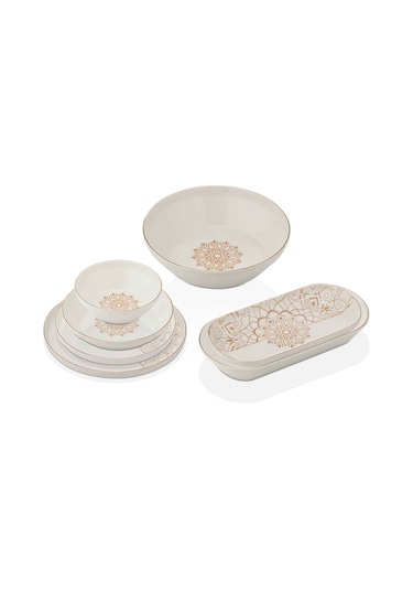 Taç Laterna Vicenza 53 Parça 12 Kişilik Porselen Yemek Takımı