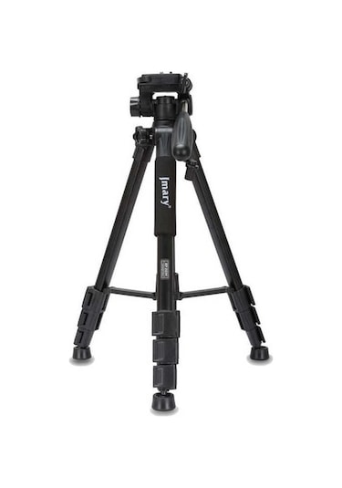 Jmary KP2254 44 cm 3 Kademeli Profesyonel Tripod - ZORE-262645 Siyah