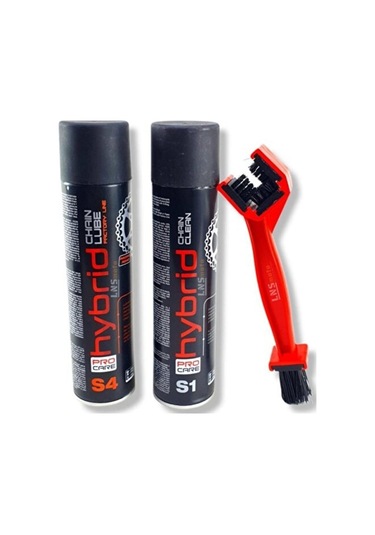 Hybrid Motosiklet Zincir Temizleme ve Bakım Seti