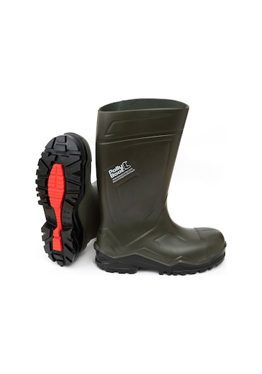 Polly Boot Power S4 Haki Renk Çelik Burunlu Çizme Bot