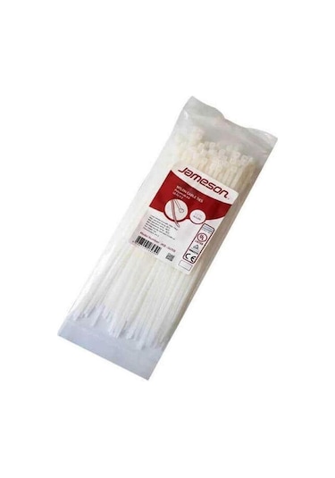 2.5x100mm Beyaz Kablo Bağı 1000 Adet