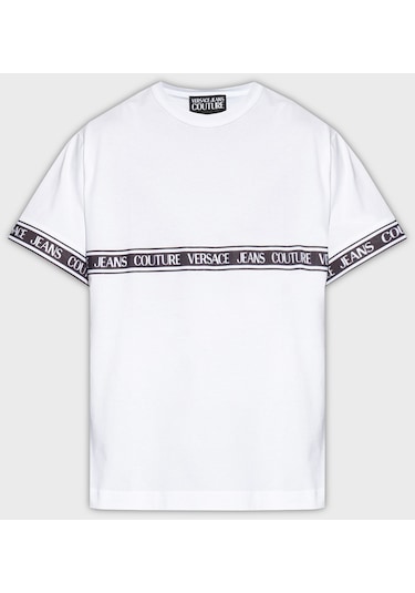 Versace Jeans Couture Erkek T Shirt 76gahc06 Cj01c 003 Beyaz Versace Jeans Couture Erkek T Shirt 76gahc06 Cj01c 003 Beyaz