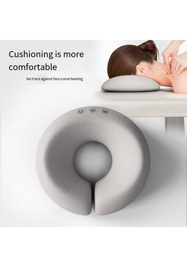 Anjiexun Yumuşak Masaj Yastığı Yüz Rahatlatıcı Hafıza Mavi Mavi