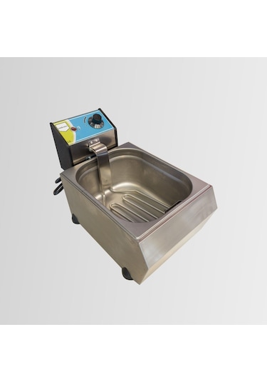 Midinoks 3 Lt Tekli Kapaklı Elektrikli Fritöz 2500 W