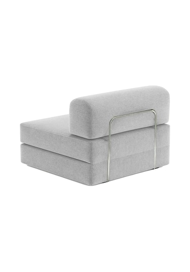 Modüler Legom Tekli Koltuk Gri