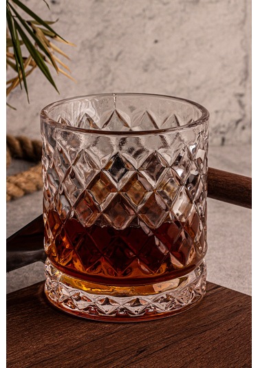 Snippy Madrid - 2'li Cam Bardak 250 Ml El Yapımı Meşrubat Bardağı