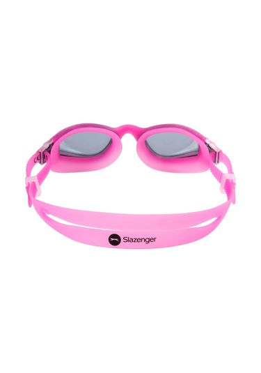 Slazenger Yetişkin Yüzücü Gözlüğü Aero Gs26 Smokepinkpink Pembe
