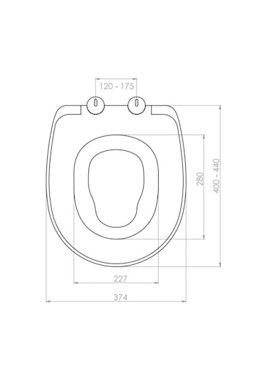 Nkp Universal Thermoplast Yavaş Kapanan Klozet Kapağı Çocuk Adaptörlü - NKP0340
