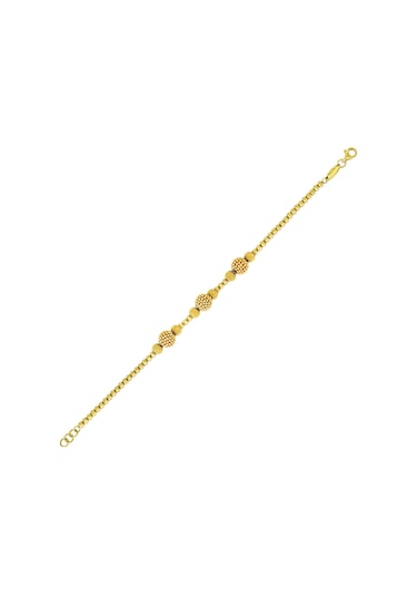 T51 Tuğrul Altın Dorikalı Bileklik T074010 Sarı Altın