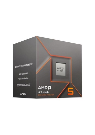 Amd Ryzen 5 8400f 22mb 8çekirdekli Vga Yok Am5 65w Kutulu+fanlı