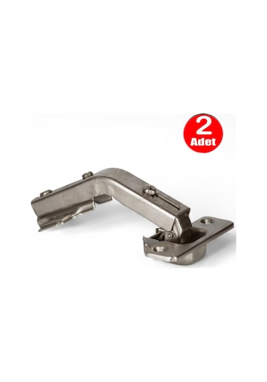 Aletçantam 135 Derece Mobilya Menteşesi Dolap Köşe Katlanır Kapak Kırma İlave Tas Menteşe -2 Adet