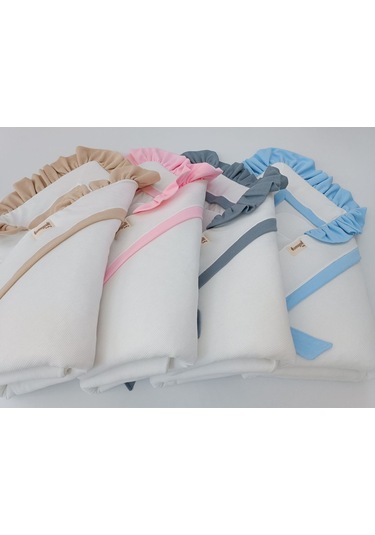 Bebek Battaniyesi Kundağı %100 Pamuklu İnci Waffle Kumaş Yenidoğan Hastane Çıkışı Hediyelik Örtü Yeşil