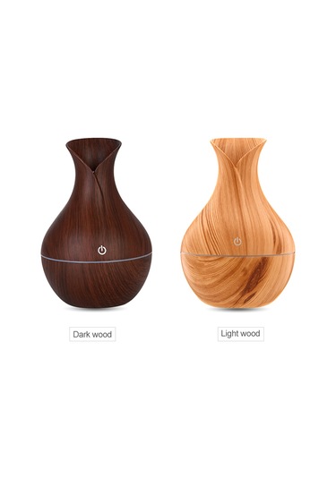 Aubyhe Ev Kullanıma Uygun Sessiz Ultrasonic Ahşap Desenli Uyku Odası Havuzlaştırıcı Aromaterapi Makinesi Usb İle Şarj Edilebilir