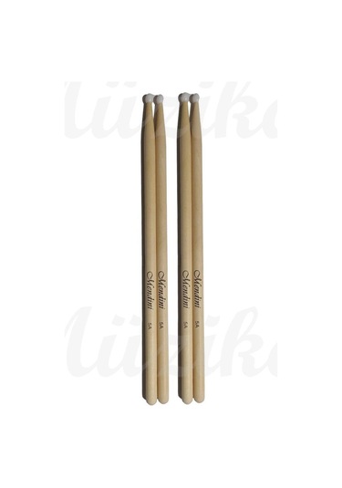 Mendini Baget Plastik Uçlu - Davul - Bateri Bageti Drumsticks 5a Pürüzsüz Yüzey