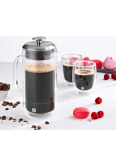 2'li Şeffaf Espresso Bardak Seti - 80 Ml Acı Kahve