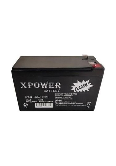 Xpover 12v 7ah Akü Oyuncak Aküsü 151x65x94 Ebat