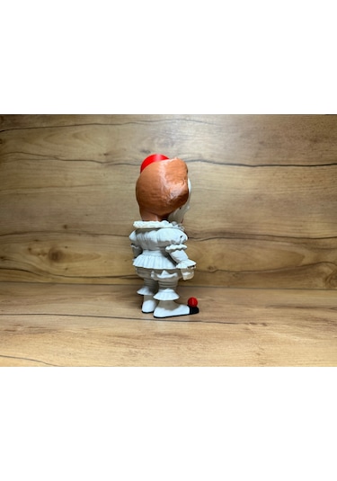 Pennywise Palyaço Figür Demonte 3d Baskı Model