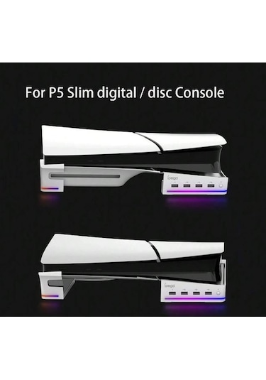 Ps5 Slim Kasa Uyumlu Yatay Stand 2 İn 1 İpega Pg-p5s021