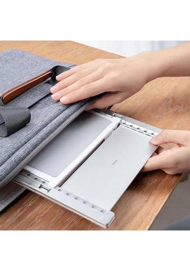 Benks SR03 Fanlı Laptop Standı - ZORE-219133 Gümüş