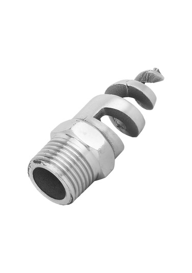 Mufunye 316l Çelik Konik Spiral Sprey Bağıcı, Erimeyen, Tıkanıklık Önleyici, G1/2 Dn15, 60-180 Açı, 5.5-4140 L/dk Debi