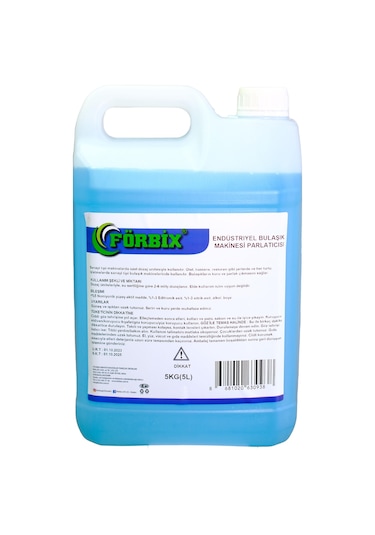 Forbix Endüstriyel Bulaşık Makinası Parlatıcısı 5 Kg