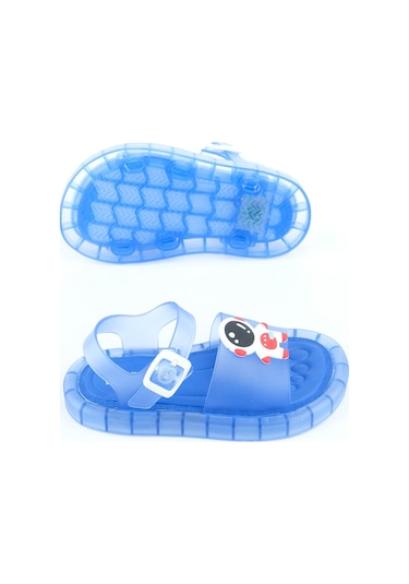 Gezer Yazlık Islak Zemine Uygun Yumuşak Işıklı Taban Erkek Çocuk Sandalet Gk6ype 00183 00 Gz9 I90 Saks Mavi
