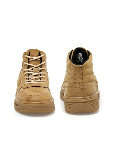 Salvano Merrıck Hı 3pr Camel Erkek High Sneaker 000000000101482853 Kahverengi