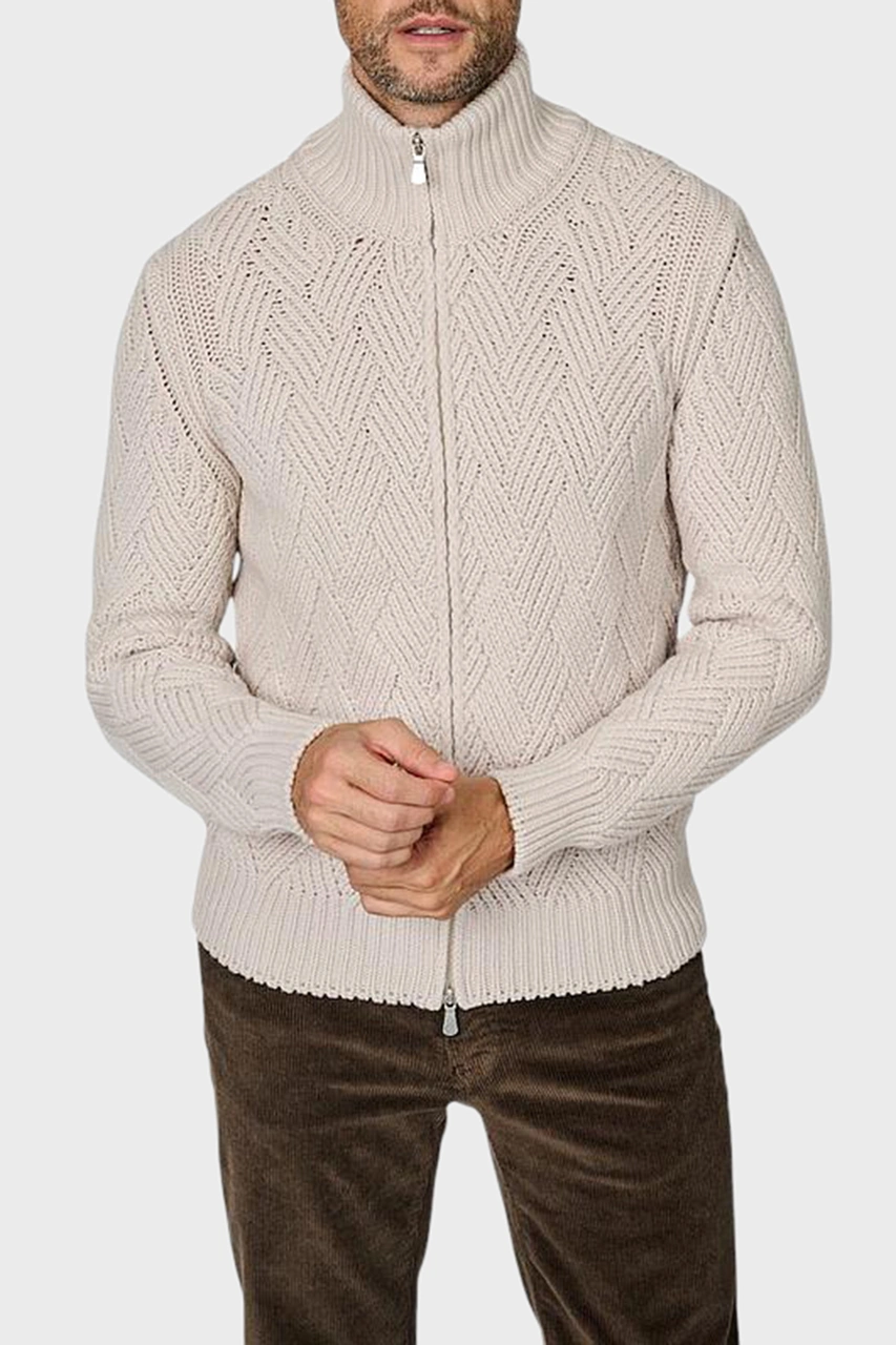 Gran Sasso Erkek Ceket 10155 19654 113 Bej Bej