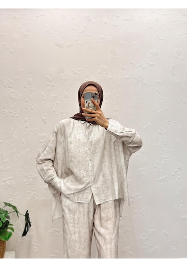 Kadın İkili Takım Krem