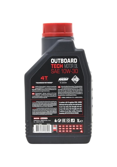 Motul Marine Outboard Tech 4t 10w-30 1 Lt Tekne Motor Yağı (2 Ade