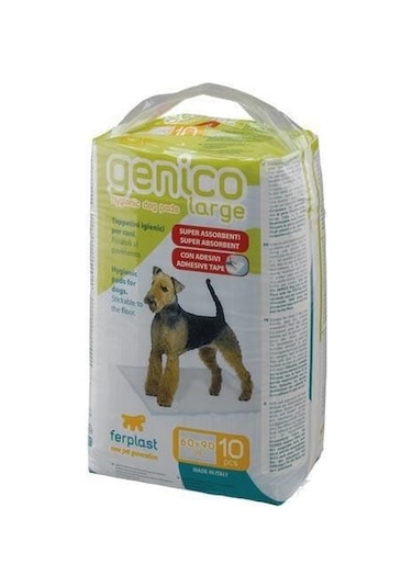Ferplast Genico Köpek Tuvalet Eğitim Pedi Large 60 x 90 CM 10'lu