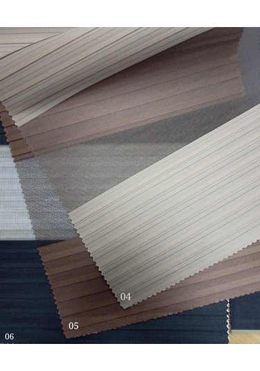 As Perde Geniş Plise Zebra Perde