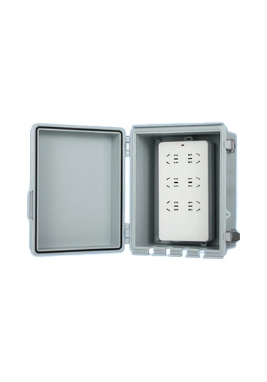 Willowhaven Şeffaf Abs Su Geçirmez Güneş Enerjisi Kutusu 22x17x11 Cm