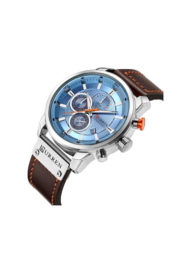 Curren Erkek Moda Pu Deri Spor Kol Saati Günlük Saat Lüks Suya Dayanıklı Kuvars Saat Exquisite Box 2 Ve Exquisite Box İle Diğer