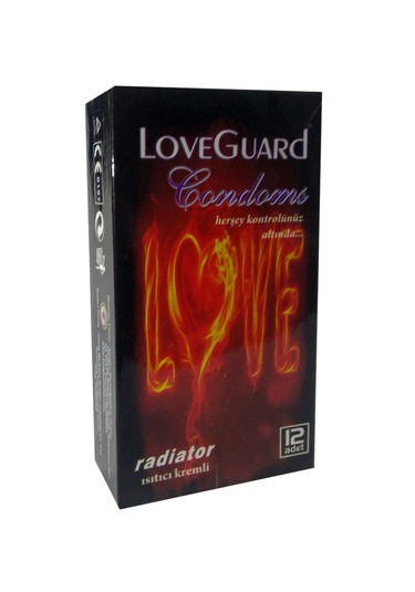 Love Guard Radiatör Isıtıcı Kremli Prezervatif 12'li