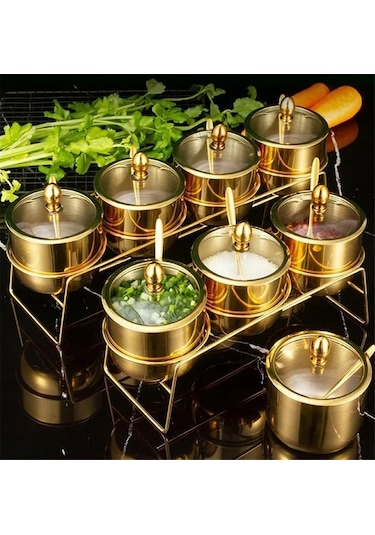 Westworld Ahşap I Seramik Şekerlik Biber Depolama Kavanoz Ev Dekor S