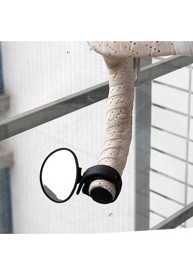 Yaleker Abs Malzeme Bisiklet Arka Görünümlü Ayna, 20-35mm Boru Uyumlu, Kaydırmalı Kemer Kolu, Sarı