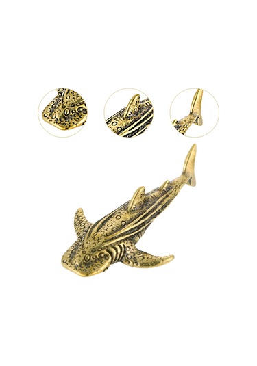 Suntek Mini Köpekbalığı Modeli El Yapımı Ev Dekoru Ofis 5.3cmx3.3cm