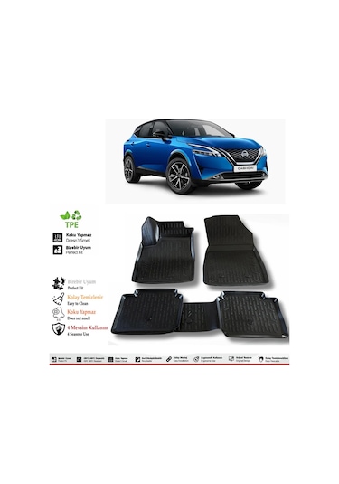 Nissan Qashqai 2026 Model 4d Havuzlu Paspas