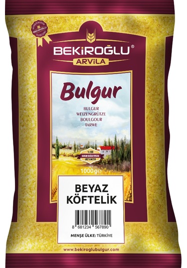 Bekiroğlu Arvila Beyaz Köftelik Bulgur 1 KG