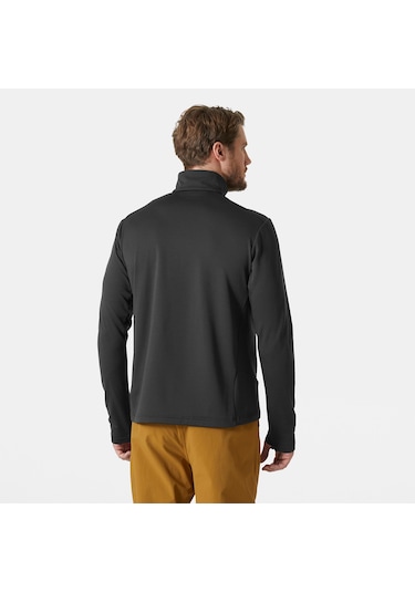 Helly Hansen Versalite Hybrid Fleece Erkek Siyah Dik Yaka Ceket Siyah