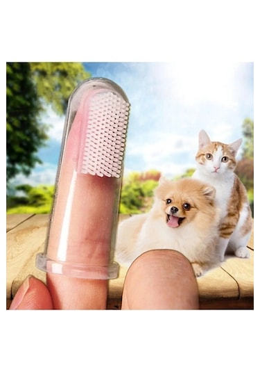 Tineke Kedi Köpek İçin Parmak Diş Fırçası