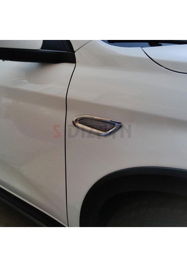 S-dizayn Fiat Egea Parlak Krom Sinyal Çerçevesi 2 Prç. Abs Plastik Dolgulu 2015 Üzeri