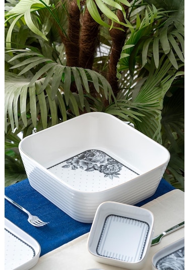 Leonas 6 Kişilik 45 Parça Kahvaltı & Yemek Takımı Çok Renkli